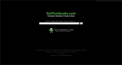 Desktop Screenshot of gettextbooks.com