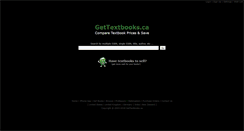 Desktop Screenshot of gettextbooks.ca